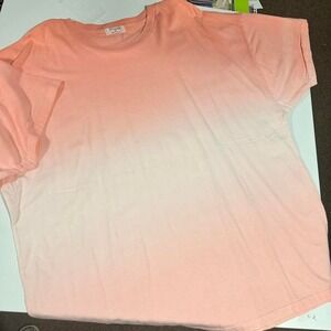 New Zenana Oversized Ombre Tee Size 1X